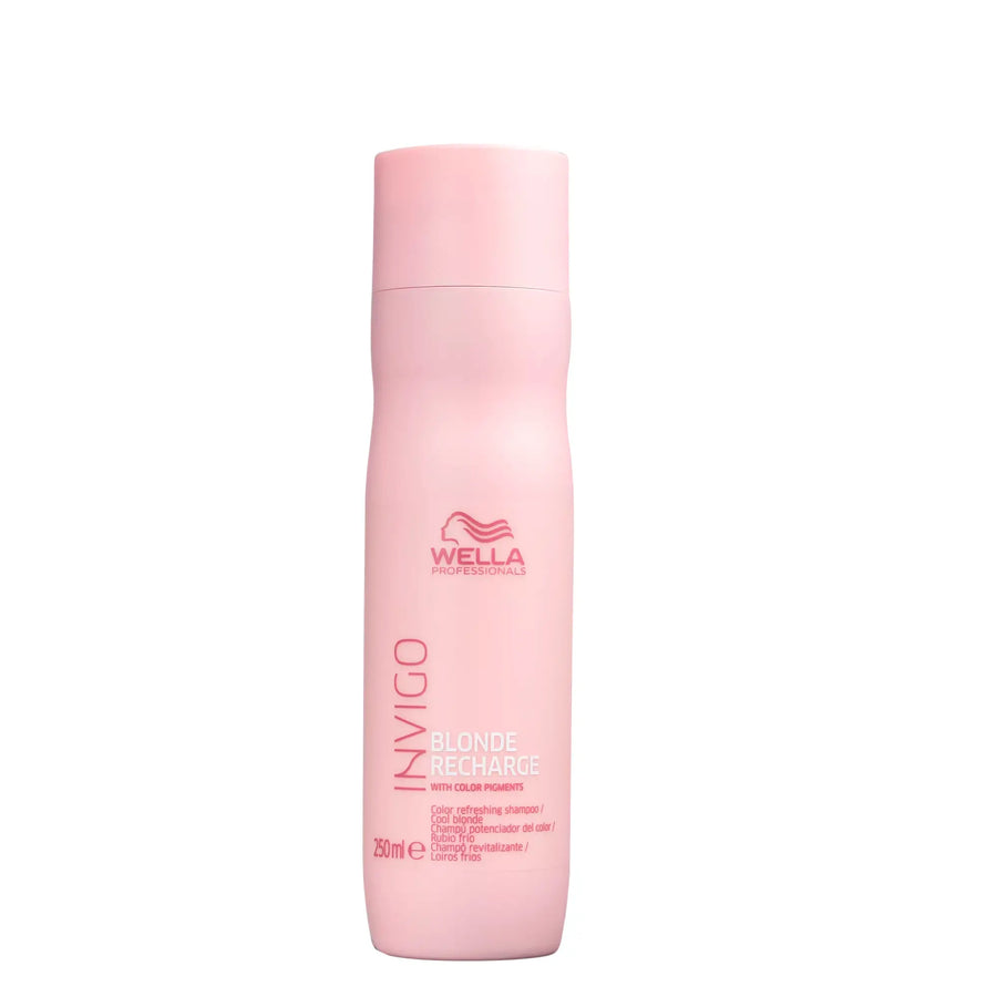 Wella Blonde Recharge Shampoo Potenciador De Color 250mL Wella
